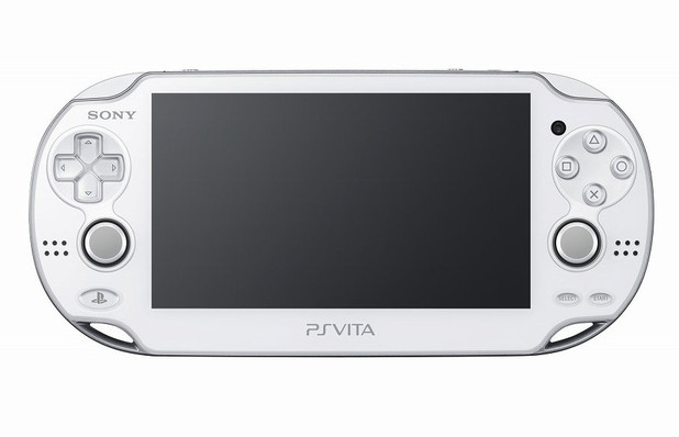 The new Crystal White PlayStation Vita