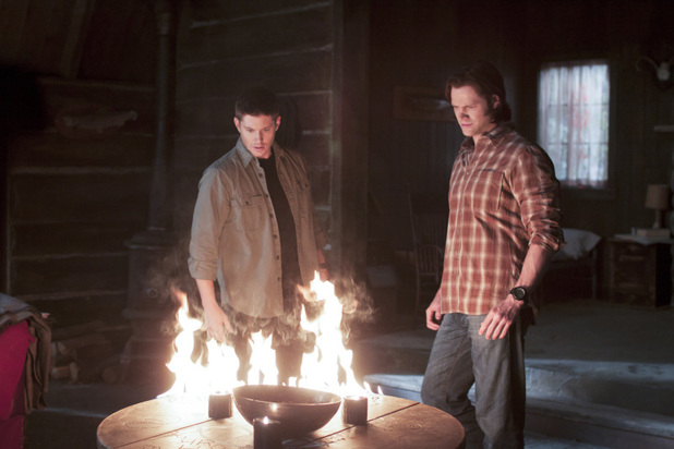 Jensen Ackles as Dean and Jared Padalecki as Sam