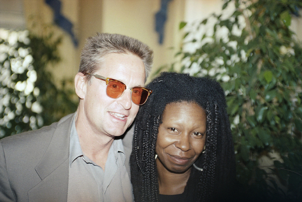 Michael Douglas and Whoopi Goldberg
