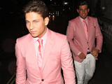 Joey Essex, James Argent wear the same suit
Celebrities outside Aura Nightclub
London