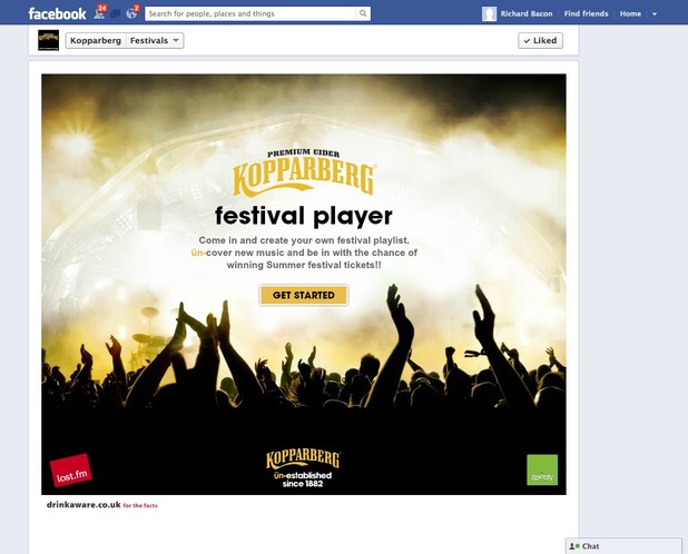 Kopparberg Festival Player