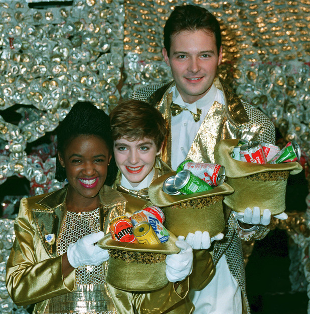 Diane-Louise Jordan, Yvette Fielding and John Leslie 