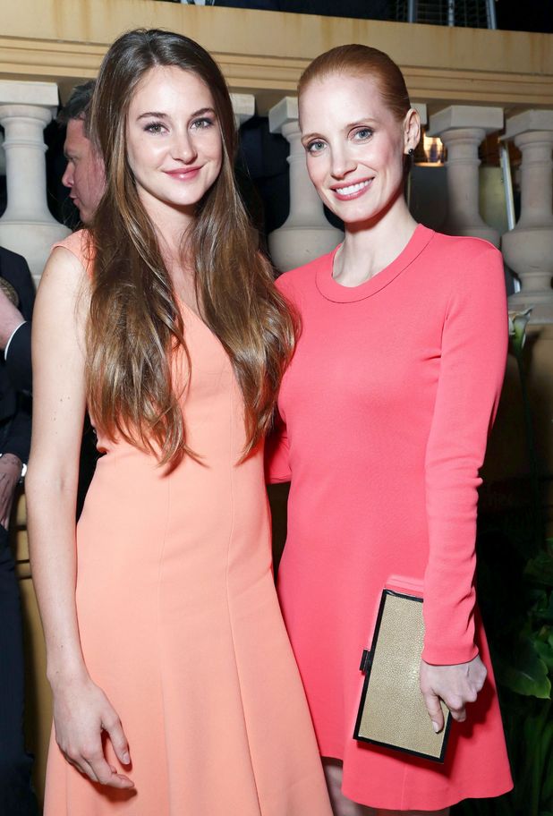 Shailene Woodley and Jessica Chastain