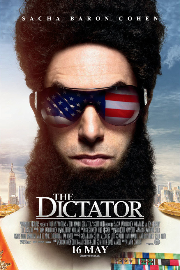 'The Dictator' release poster