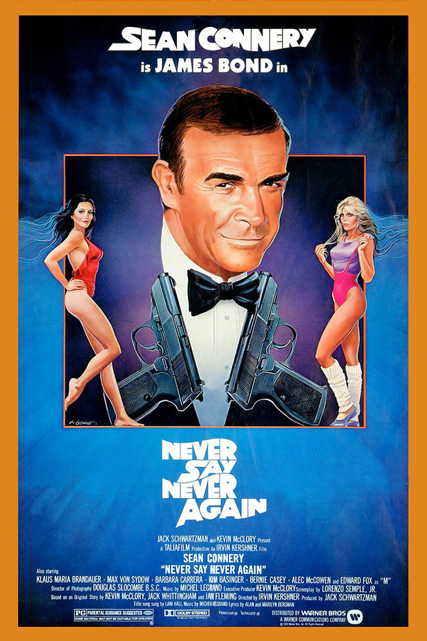 Never Say Never Again 1983 James Bond In Posters Digital Spy