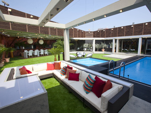 The 2012 Big Brother House: The garden