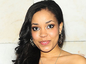 Singer and TV star Dionne Bromfield is seen leaving The British Inspiration Awards, held at the InterContinental Hotel in London