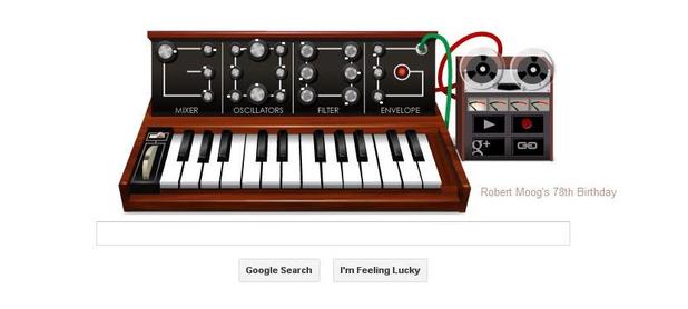 Moog Google Doodle