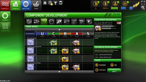 F1 Online: The Game: Team HQ