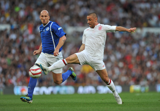 Jaap Stam and Kevin Phillips 