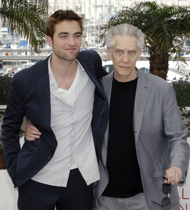Robert Pattinson and director David Cronenberg