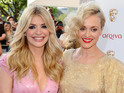 Holly Willoughby and Fearne Cotton arriving for the Arqiva British Academy Television Awards 2012 at the Royal Festival Hall, London.