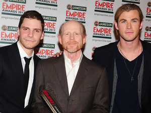 Daniel Bruhl, Ron Howard, Chris Hemsworth - Jameson Empire Film Awards 2012