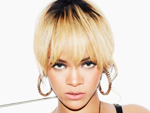 Rihanna poses for Esquire