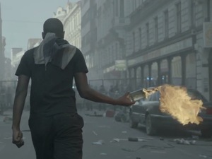 Jay-Z, Kanye West 'No Church In The Wild' video.