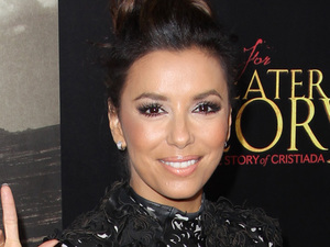 Eva Longoria attends ARC Entertainment's 'For Greater Glory' premiere at the AMPAS Samual Goldwyn Theater, Beverly Hills
