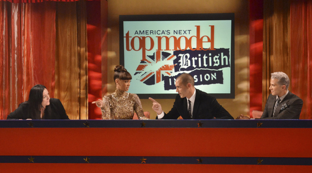 America's Next Top Model Season 18 - The Finale - Kelly Cutrone, Tyra Banks, Nigel Barker and Jay Manuel