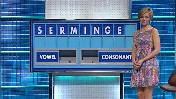 The word MINGE features on Countdown