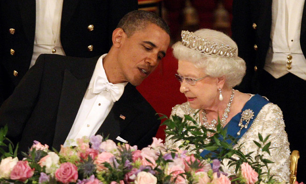 Barack Obama and the Queen