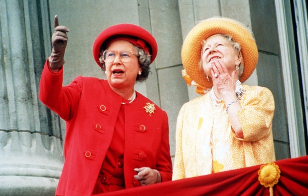 The Queen and Queen Mother