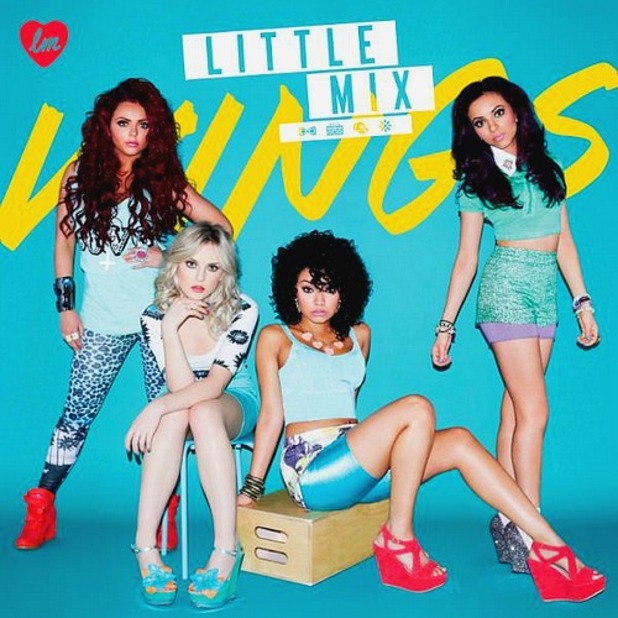Little Mix 'Wings' artwork.