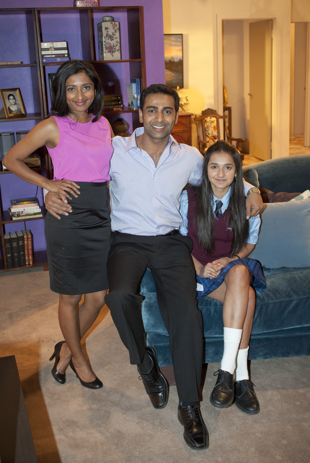 Neighbours' Kapoor family in their new home
