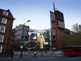 Channel 4's Chief Executive David Abraham today unveiled the latest installation on the 'Big 4' outside the corporation's Horseferry Road headquarters