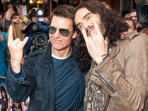 Rock of Ages UK Premiere: Tom Cruise and Russell Brand