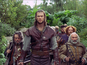 Chris Hemsworth in Snow White and the Huntsman