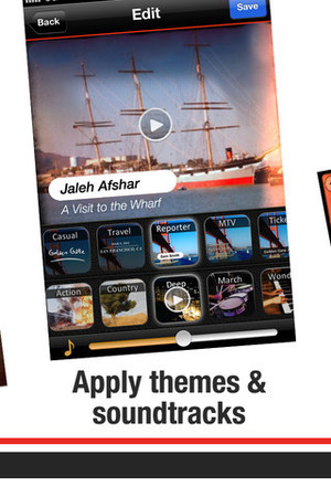 Socialcam app screenshot