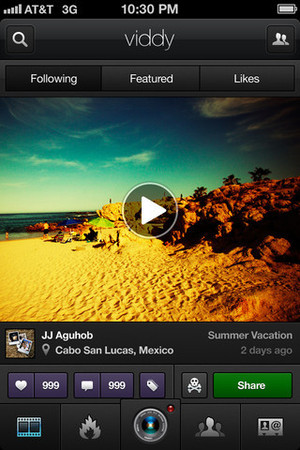 Viddy app screenshot