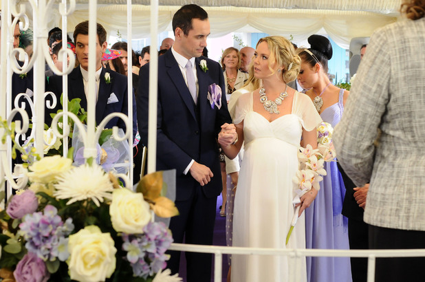 Janine and Michael finally make it to the altar.