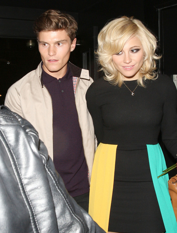 Pixie Lott and Oliver Cheshire