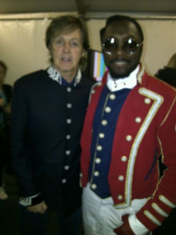 Paul McCarteny and will.i.am