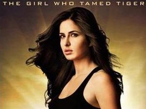 Katrina Kaif in Ek Tha Tiger poster