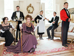 The cast of Geordie Shore visit Downton Abbey