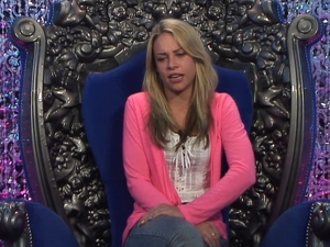 Big Brother Day 7: Lauren in the diary room.