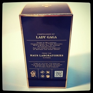 Lady Gaga Fame perfume ingredients