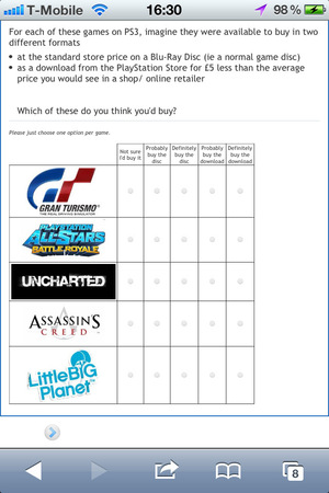 PlayStation Survey - Grand Theft Auto Vita