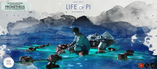 'Life of Pi' banner image