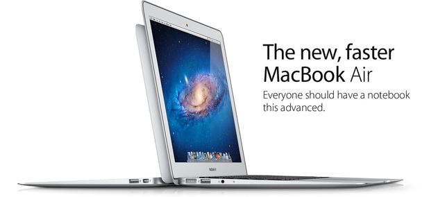 The new MacBook Air.