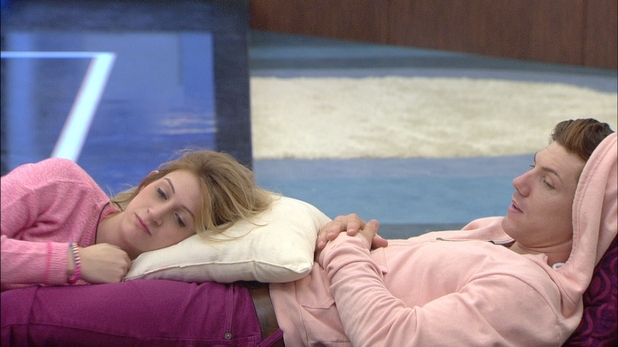 Big Brother Day 7: Ashleigh and Luke S listen to the nominations.