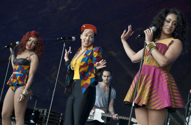 Lovebox festival at Victoria Park - Day 2: Stooshe 