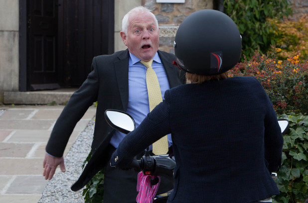 Val Pollard ploughs into Eric Pollard