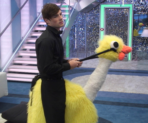 Big Brother 2012 Day 8: Arron gets a new friend.