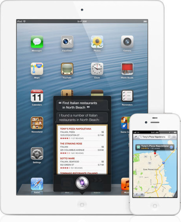 Apple WWDC 2012: Siri and Maps working together.
