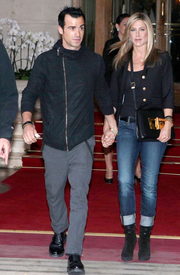 Justin Theroux and Jennifer Aniston