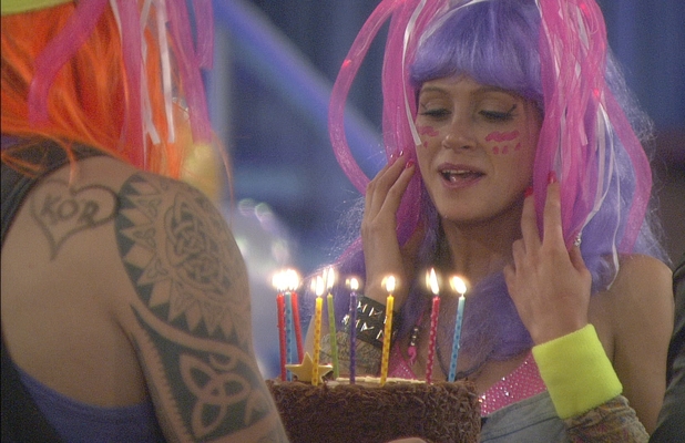 Big Brother Day 19: Ashley's birthday cake.