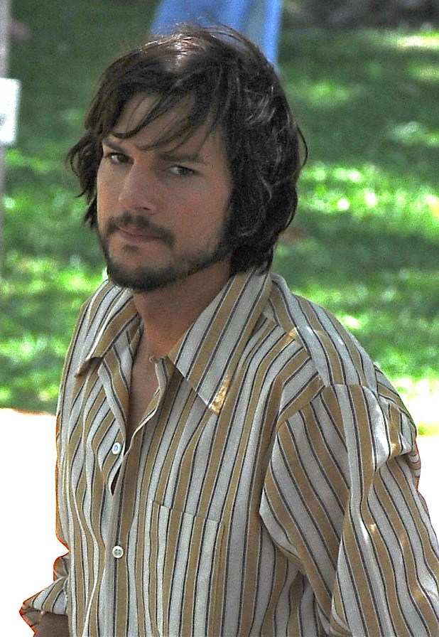Ashton Kutcher as Steve Jobs