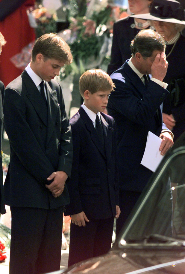 Prince William, Prince Harry and Prince Charles